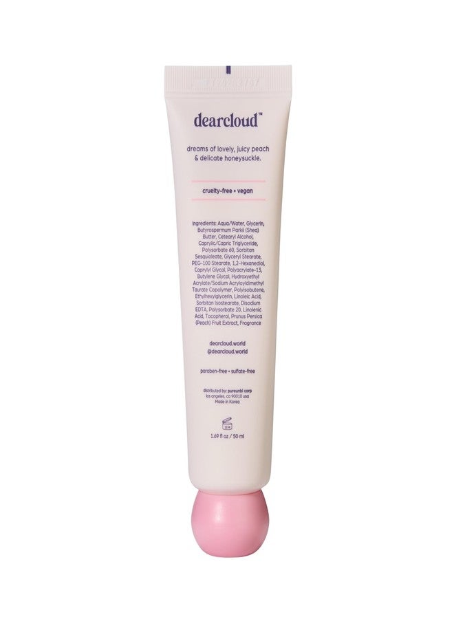 dearcloud Rescue Butter Hand Cream - Ultra Repair for Dry, Cracked Hands, Shea Butter, Vitamin E, and Vitamin F (Peach Honeysuckle) - Image 2