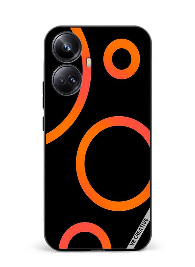VR CREATIVE Protective Case Cover For Realme 10 Pro Plus Circle Design  Multicolour - Image 1