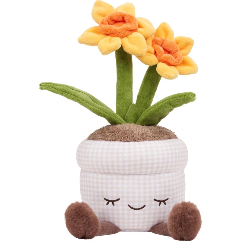 RUSS Greenhouse by Russ 12-Inch Easter Daffodil Plush - Seasonal Official Jazwares Plush - Ages 3+ - Image 1