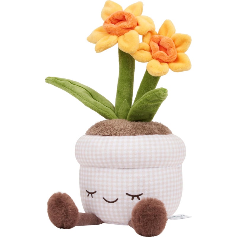 RUSS Greenhouse by Russ 12-Inch Easter Daffodil Plush - Seasonal Official Jazwares Plush - Ages 3+ - Image 2