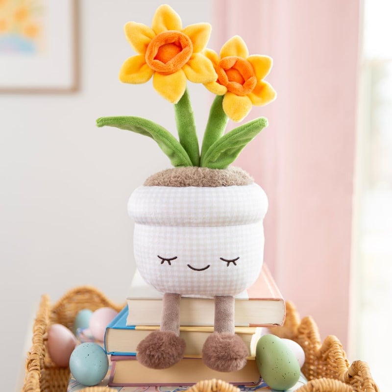 RUSS Greenhouse by Russ 12-Inch Easter Daffodil Plush - Seasonal Official Jazwares Plush - Ages 3+ - Image 5