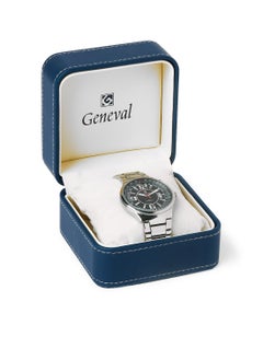 GENEVAL Metal Analog Wrist Watch GM121WB - 44mm - Silver  - Image 5