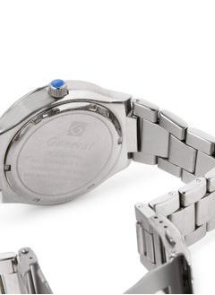 GENEVAL Metal Analog Wrist Watch GM121WB - 44mm - Silver  - Image 3