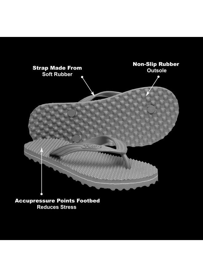 يوكي شبشب YUKI للرجال والنساء، صندل هاواي تشابال للعلاج بالضغط، للاستخدام المنزلي اليومي - Image 2