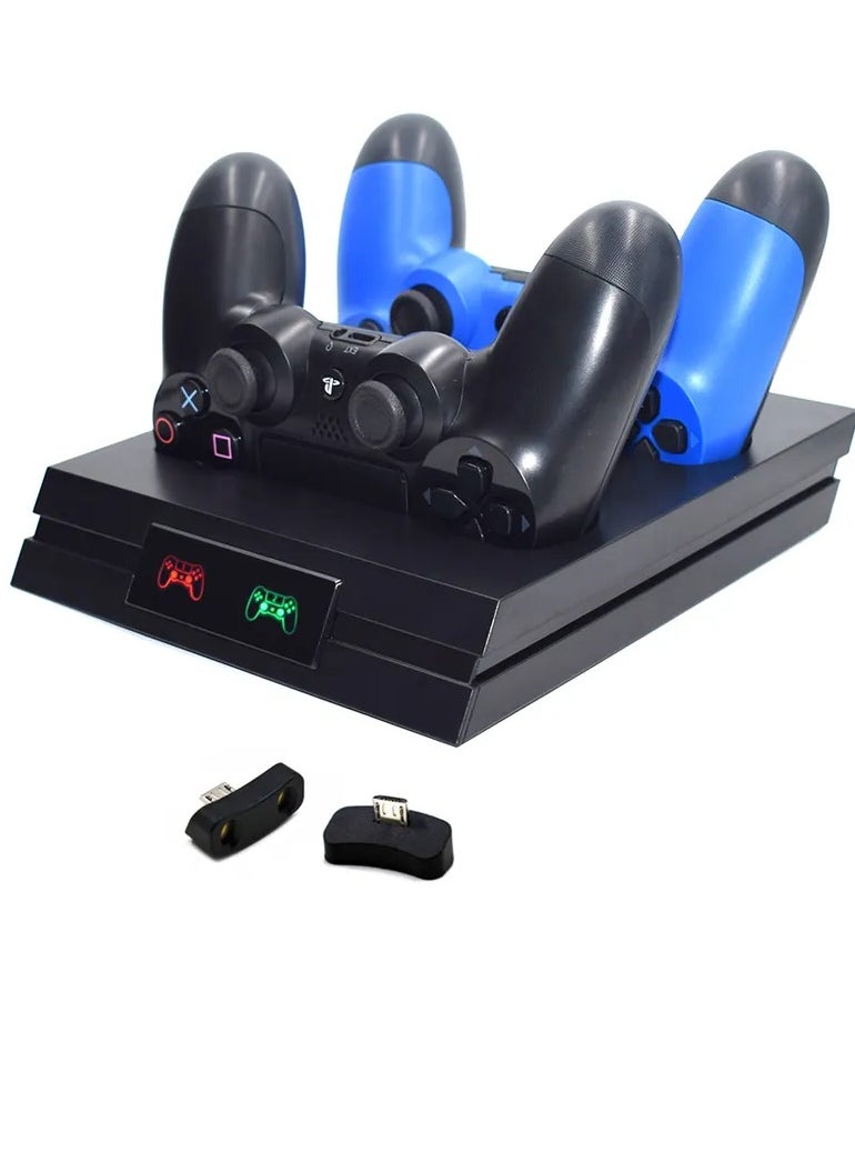 DOBE - PS4 Controlle Wireless Joystick Dual Charger Charging Dock for PS4 for PlayStation 4 Slim Pro Gamepadr - Image 1
