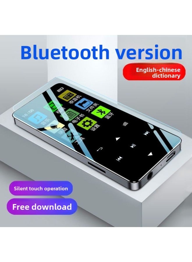 MP3 Player - Bluetooth MP3 Player Touch Screen - Black touch version, 64gb - Portable Music Player, Wireless Walkman, Digital Audio, Student Learning, Mp4 Video Support, Mini HiFi Sound - Image 3