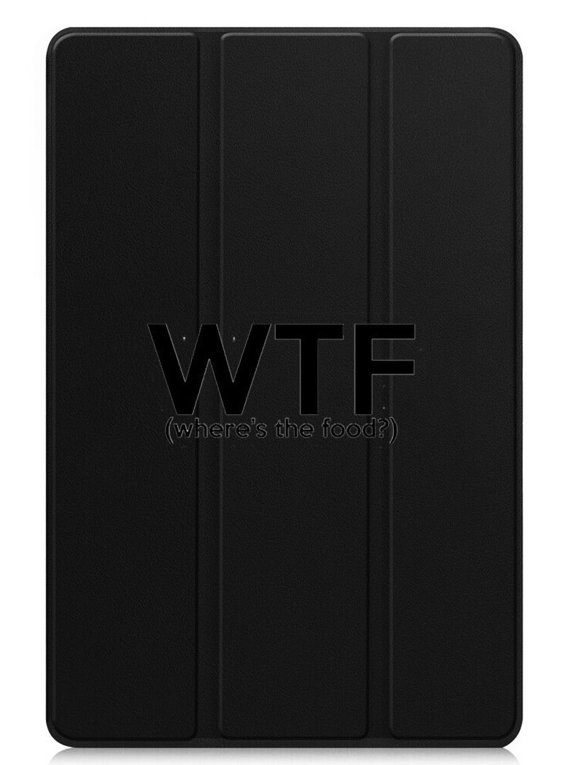 Theodor Protective Flip Case For Xiaomi Redmi Pad Pro (2024) With Trifold Stand Auto Wake Sleep Shockproof Cover WTF where is the food - Image 1