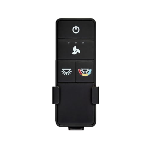 FEKOTS TX028C-S Ceiling Fan Remote Control for Hampton Bay - 3 Speed, Light Dimmer Compatible with TX028C-S, A25-TX028C, A25TX028CS - Image 1