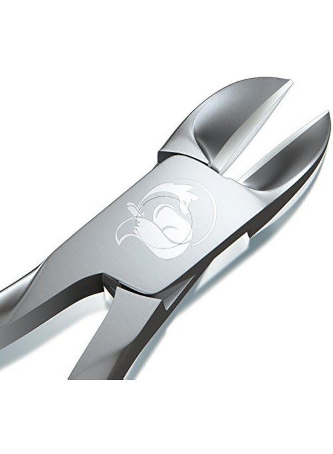 Fox Medical Equipment Toenail Clippers - Professional Nail Clippers For Thick And Ingrown Nails - Precision Toenail Clipper - Best Nippers For Thick Toenails - Stainless Steel Soft Grip Nail Clipper - Image 1