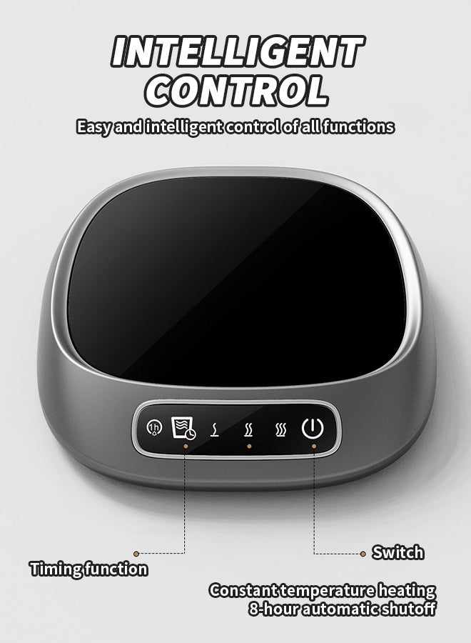 سخان أكواب ذكي، سخان أكواب قهوة محمول، سخان أكواب ترموستاتي للمكتب، 3 مستويات حرارة، زر لمس، قاعدة مانعة للانزلاق - Image 4