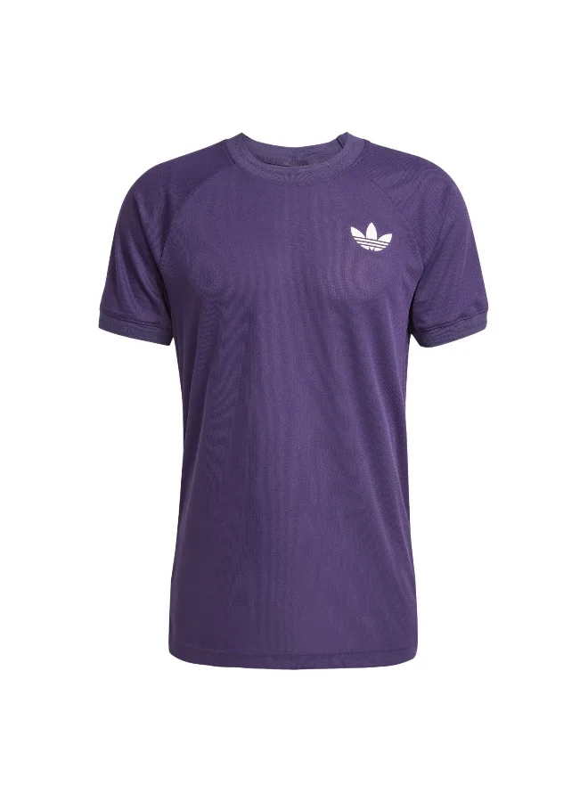 adidas Flft Tee Pro Purple Tennis T-Shirts For Men XS