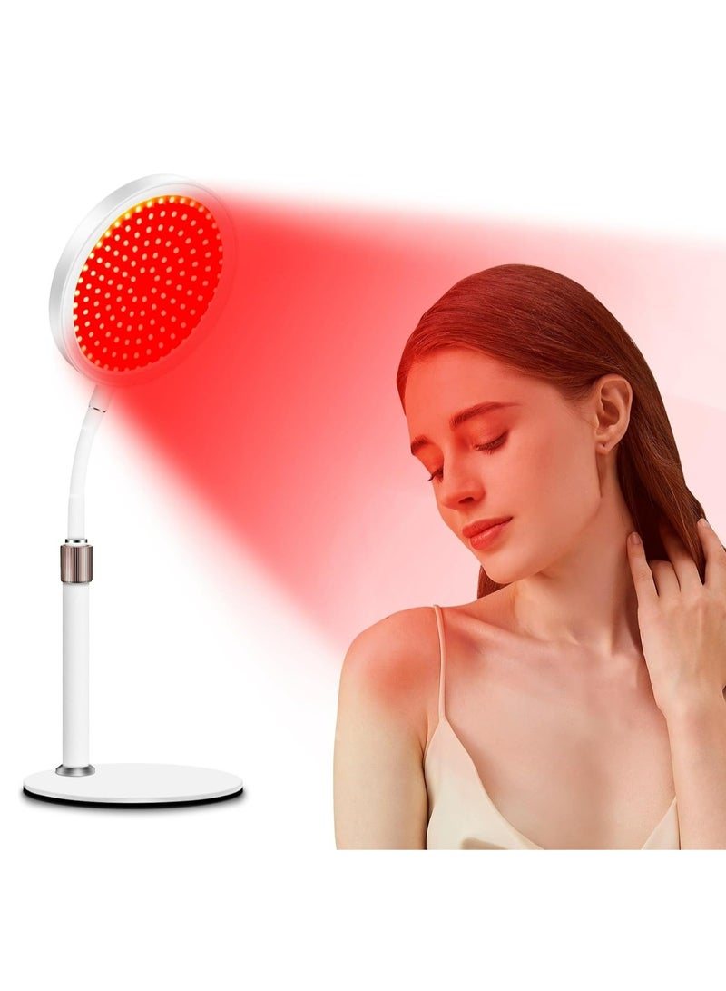 Generic Red Light Lamp for Body at Home,Red Light Therapy for Face, 660nm&850nm Infrared Light Therapy, 3-in-1 Chip Design & Adjustable Gooseneck & 10/20/30 minute Timer,128LEDs Red Light Therapy Lamp for Body - Image 1
