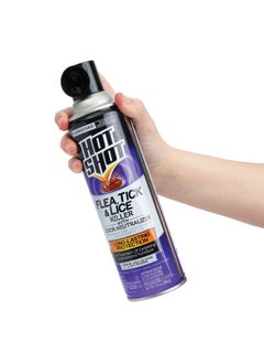 Hot Shot Flea, Tick & Lice Killer With Odor Neutralizer (Aerosol) 14 Oz (1 Pack)  - Image 2