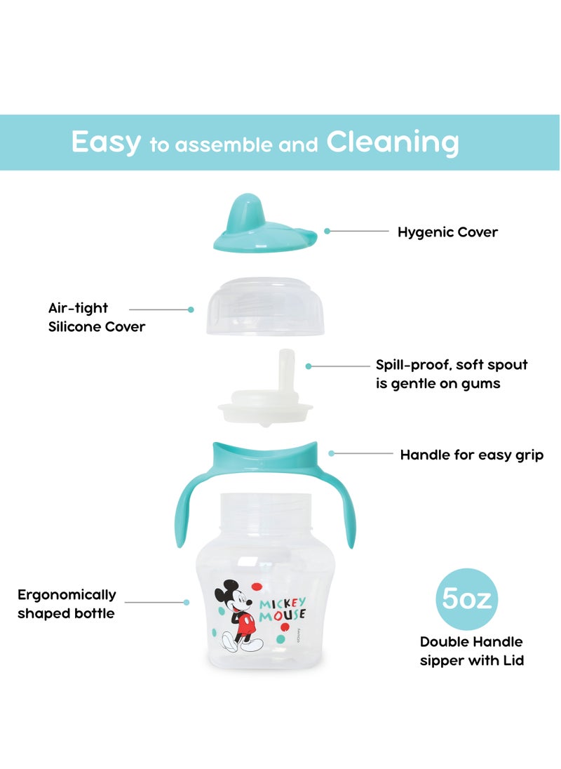 Disney - Mickey Mouse Sipper With Straw For Babies - Image 1