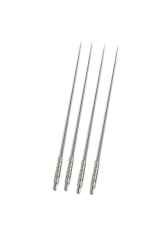 ORAPICH 4 Pieces Titanium Toothpicks Set With Stainless Toothpick Holder for Keychain-Portable Outdoor Non-Toxic Reusable Toothpicks- Ideal for Camping, Fruit Picks,Pill Container- Great Christmas Giveaways - Image 3