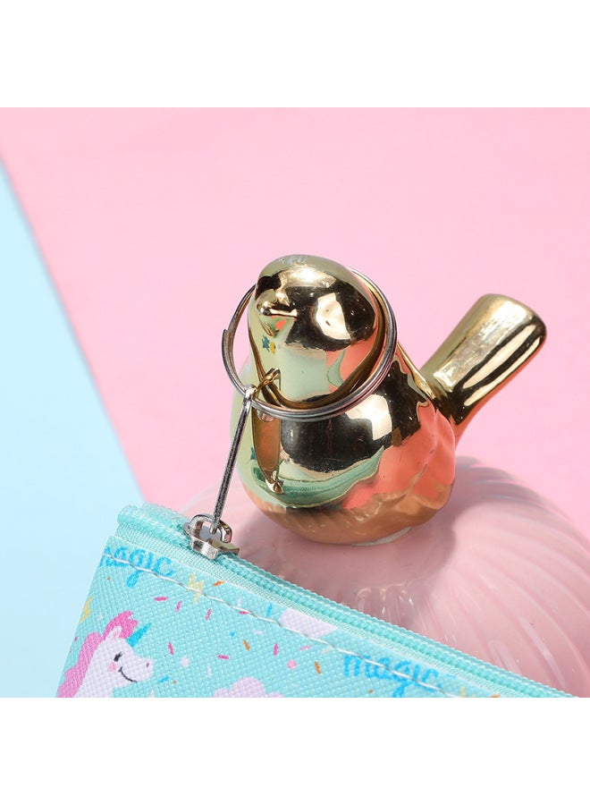 Cute Creative Coin Purse Cartoon Unicorn Children's Small Bag Earphone Key Coin Bag Ladies Wallet Wholesale-Color:Rand Mixed Hair - Image 5