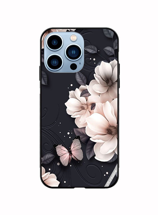 VR CREATIVE Protective Case Cover For Apple iPhone 14 Pro Max Flower Design Multicolour - Image 1