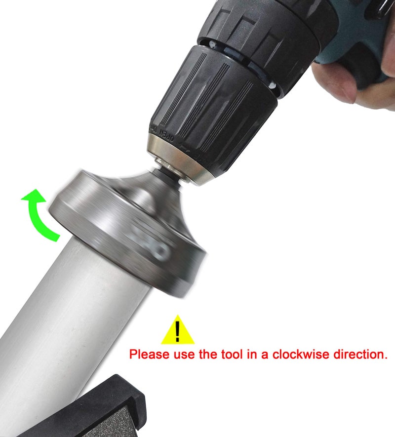 ORX PLUS TOOLS ORXPLUS Tools Deburring External Chamfer Tool, Tungsten Blade, Deburring Drill Bit, Remove Burr Tools for Fit 1-3/8" to 2-1/8"(34mm-54mm) - Image 4
