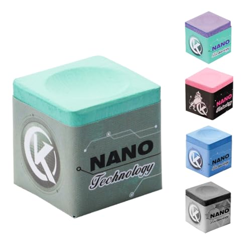 KONLLEN Pool Cue Chalk Nano Technology Billiard Chalk for Professional Tournament Dedicated Pool Chalks (Outstanding Performance, Reduce Miscue, Durable) - Image 1