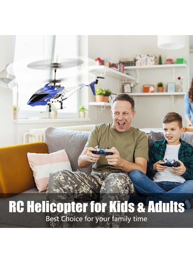 Cheerwing S107/S107G Phantom 3CH 3.5 Channel Mini RC Helicopter with Gyro Blue - Image 2