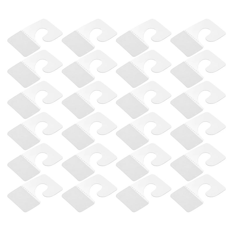 📦 علامات لاصقة شفافة مستطيلة للتعليق للتجزئة والمعارض سهلة التركيب - Image 4