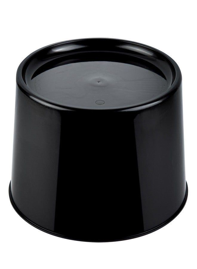 ريستورنت وير أدوات المطاعم - القاعدة فقط: قاعدة موزع مشروبات Bev Tek، عبوة من حامل متين واحد - يُباع الموزع بشكل منفصل، لموزعات 3 و6 جالون، بلاستيك أسود، قابل للغسل في الأطباق - Image 1