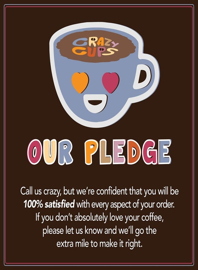 Crazy Cups Decaf Chocolate Coffee Pods Variety Pack, Chocolate Flavored Decaf Coffee For Keurig K Cup Machines, (Pack of 1, 24 Count Total) - Image 4