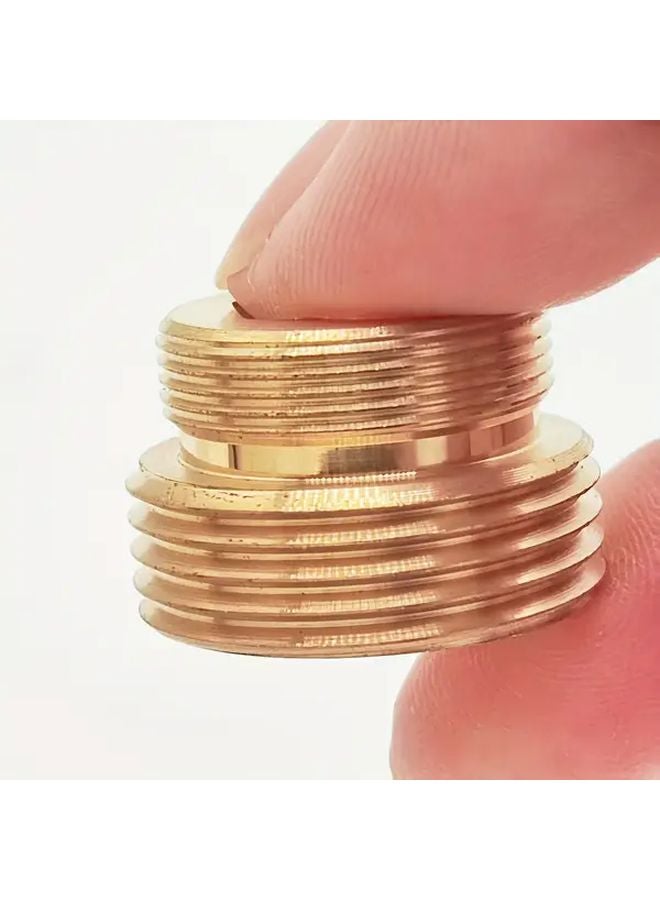 مجموعة محول صنبور M16 G1 2 بوصة من النحاس لتوصيل حوض المطبخ والحمام - Image 2