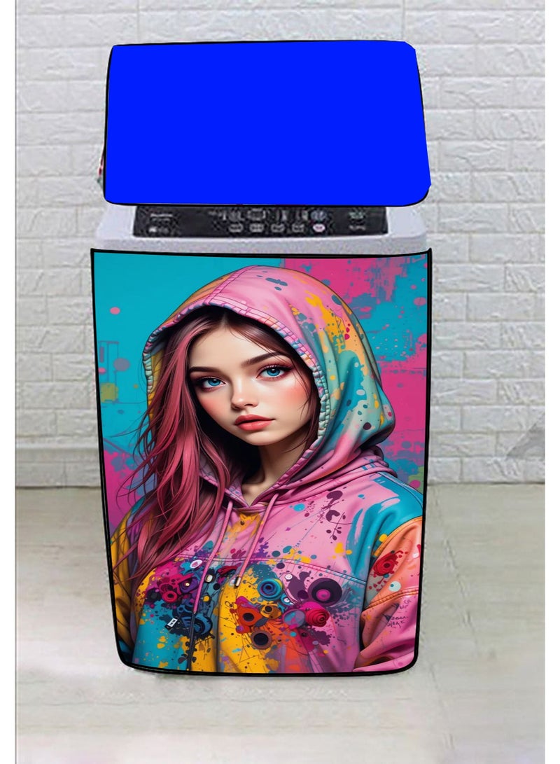غطاء غساله فوق اتوماتيك ال10- 12 كيلو بنت الوان - Image 1