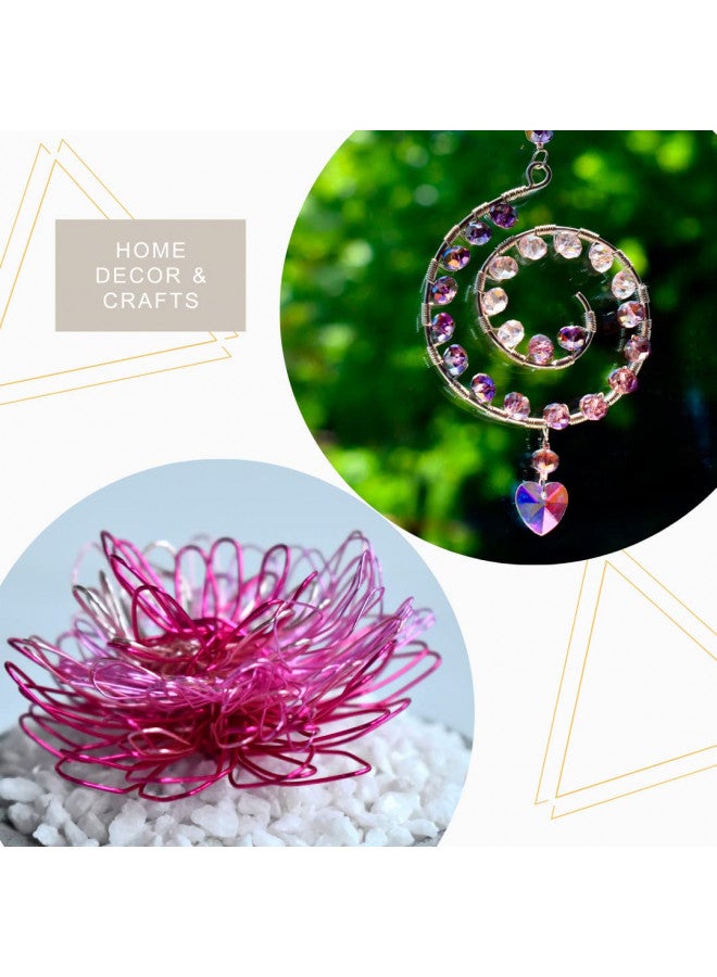 Artistic Wire, 22 Gauge Tarnish Resistant Colored Copper Craft Jewelry Wrapping Wire, Natural, 15 yd - Image 4