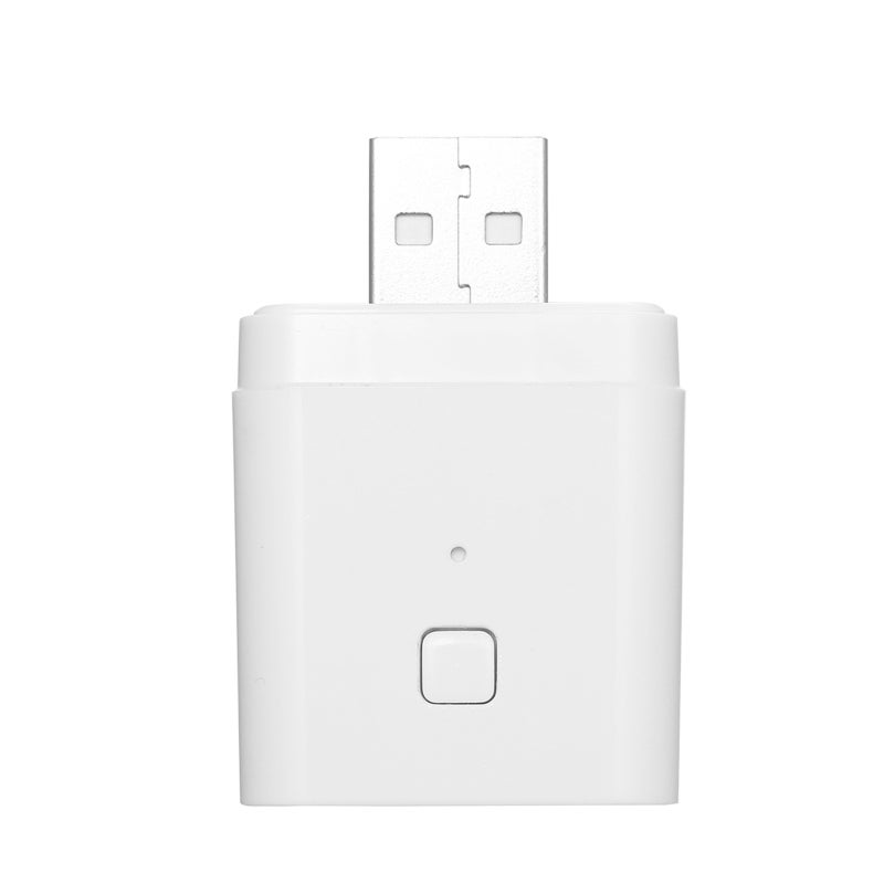 محول USB ذكي أبيض بحجم الجيب - شاحن USB مع تحكم عن بعد عبر التطبيق لأتمتة المنزل الذكي - متوافق مع التحكم الصوتي عبر Google Home للاستخدام مع الأجهزة المحمولة - Image 1