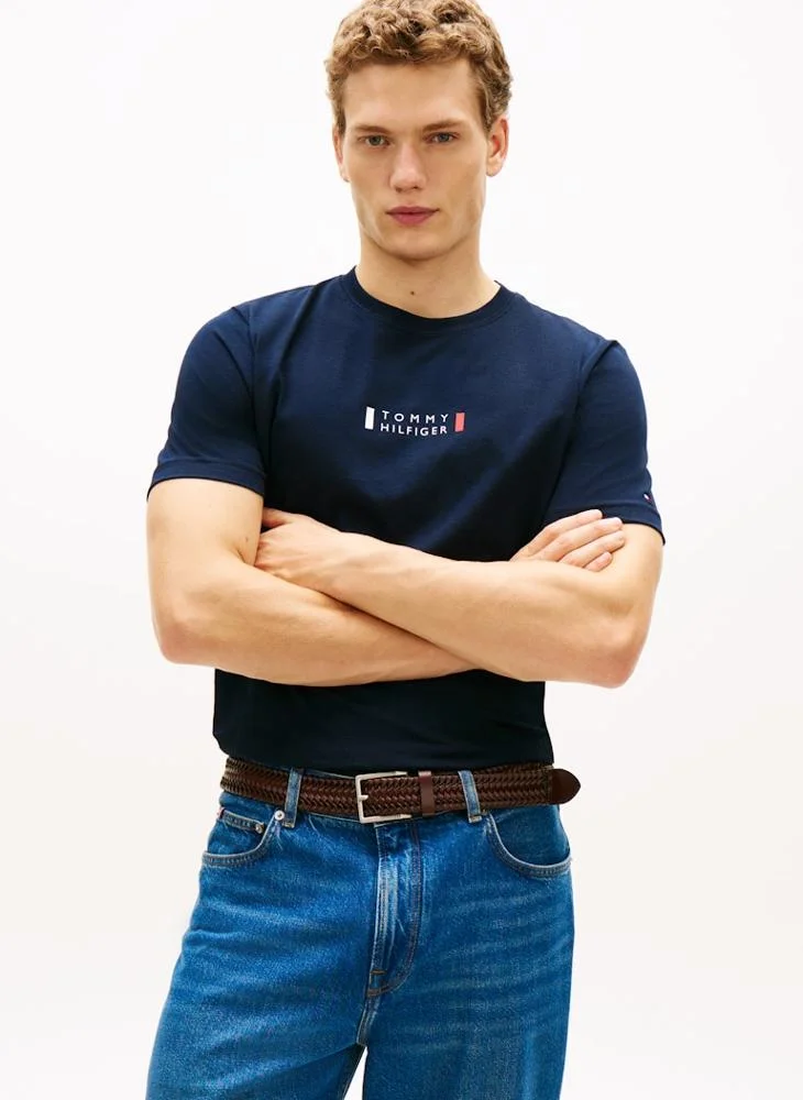 TOMMY HILFIGER Logo Crew Neck T-Shirt
