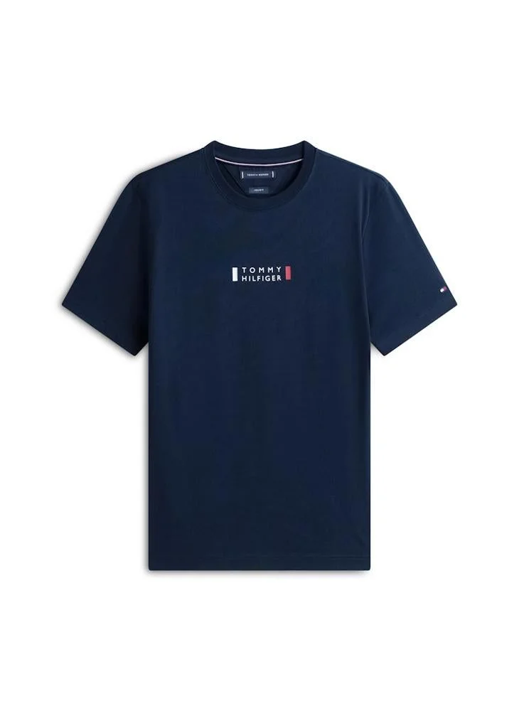 TOMMY HILFIGER  Logo Crew Neck T-Shirt for Men | Best Price UAE