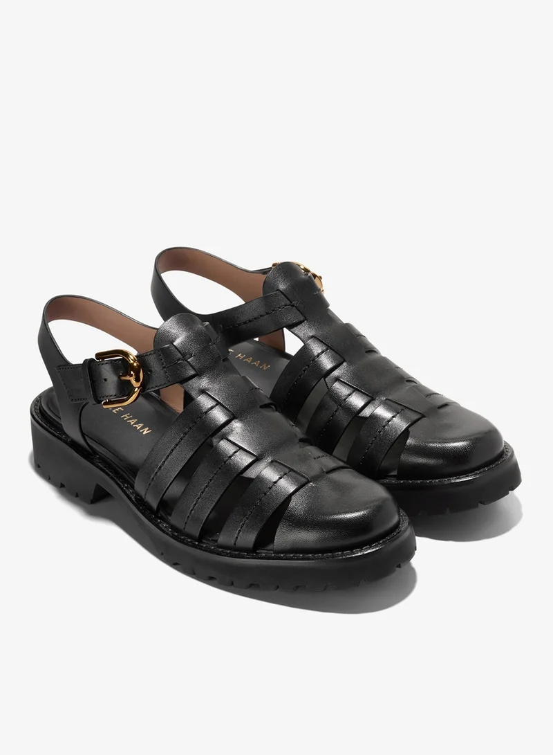 COLE HAAN BLACK Women's Tatiana Fisherman Sandals for Women | Best Price UAE
