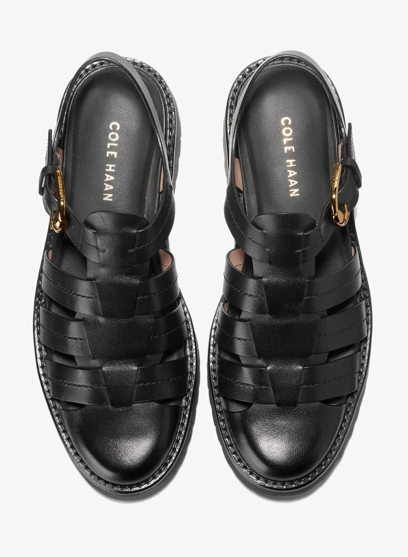 COLE HAAN BLACK Women's Tatiana Fisherman Sandals for Women | Best Price UAE