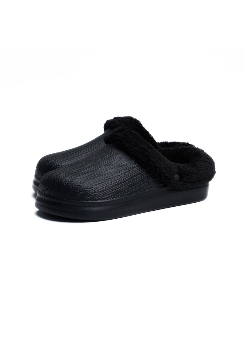 Onda - Onda Sabo 2 Fur-lined slipper for Unisex - Black - Image 1