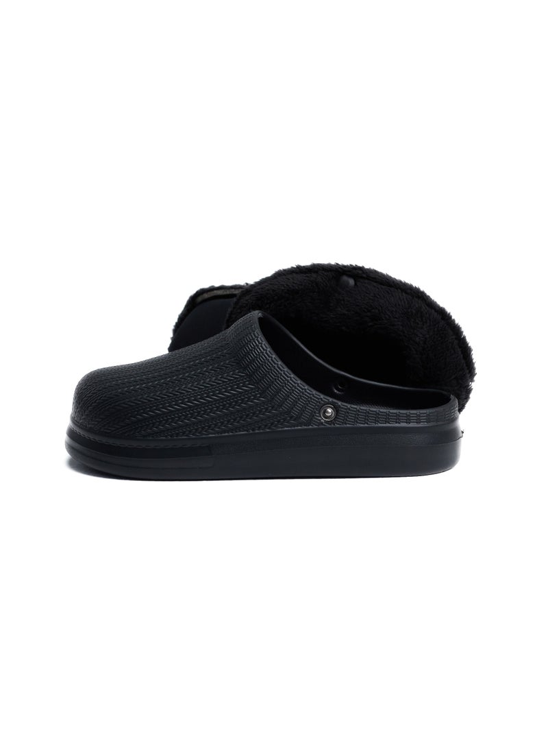 Onda - Onda Sabo 2 Fur-lined slipper for Unisex - Black - Image 1