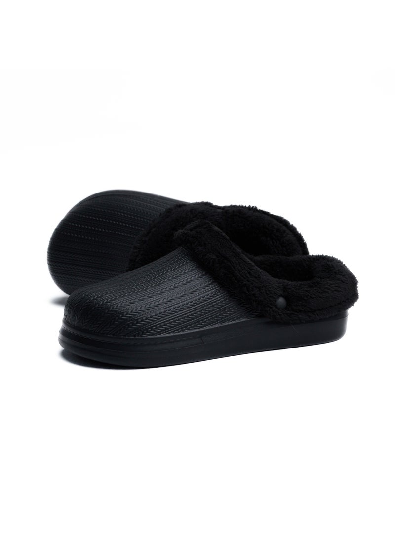 Onda - Onda Sabo 2 Fur-lined slipper for Unisex - Black - Image 1