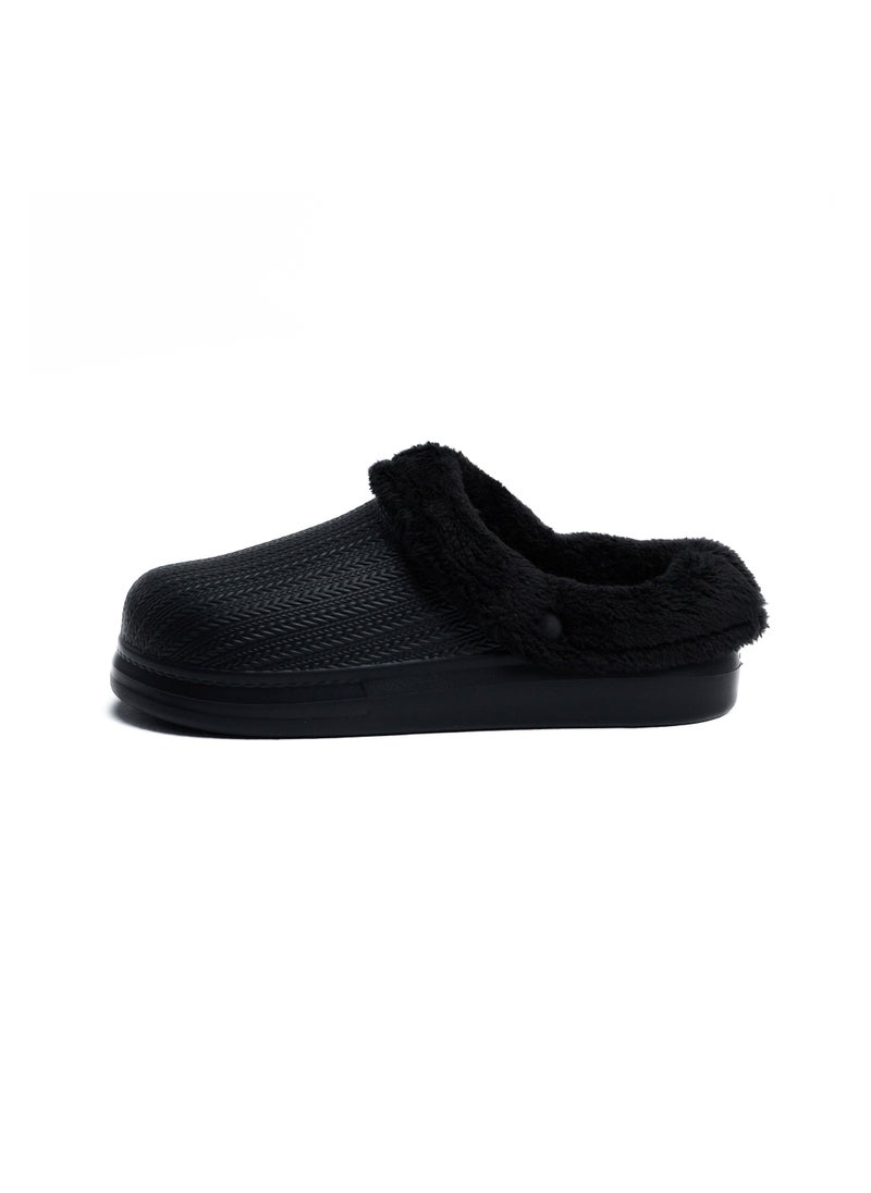 Onda - Onda Sabo 2 Fur-lined slipper for Unisex - Black - Image 1