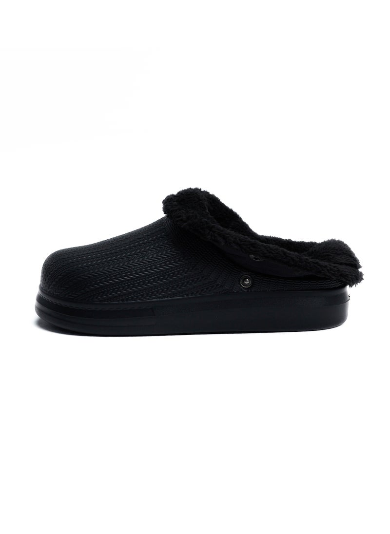 Onda - Onda Sabo 2 Fur-lined slipper for Unisex - Black - Image 1