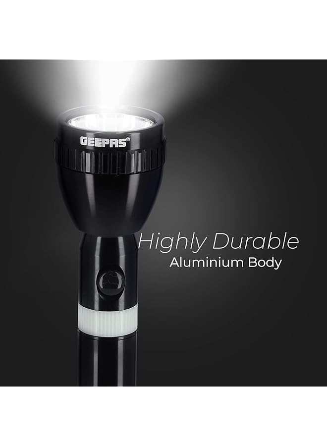 GEEPAS Rechargeable LED Flashlight Torch for Outdoor Activities 357 mm Size - Image 4