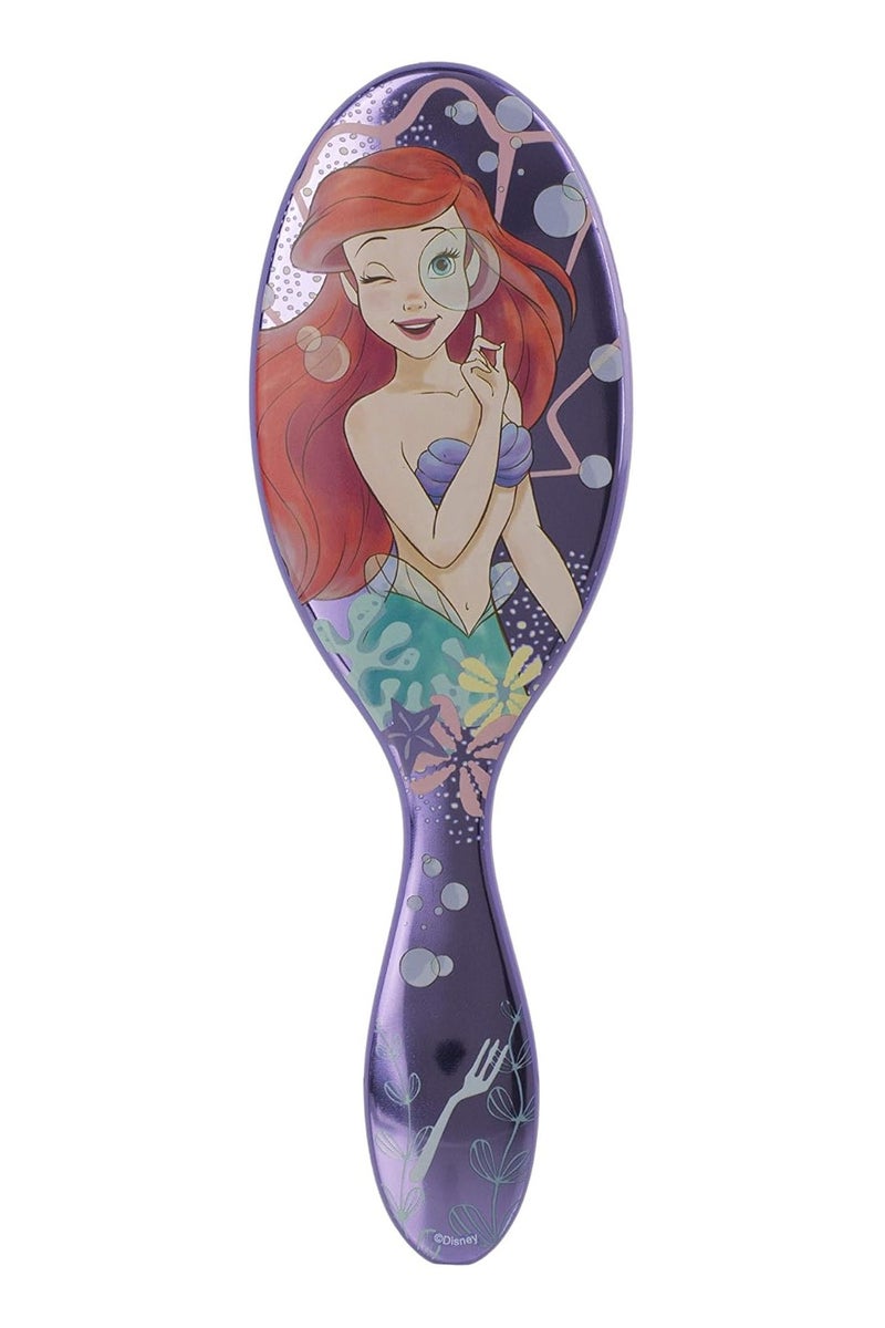 Wet Brush Disney Original Detangler Brush Princess Wholehearted - Ariel, Purple - All Hair Types - Ultra-Soft IntelliFlex Bristles Glide Through Tangles with Ease - Image 3