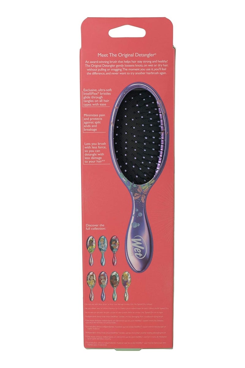 Wet Brush Disney Original Detangler Brush Princess Wholehearted - Ariel, Purple - All Hair Types - Ultra-Soft IntelliFlex Bristles Glide Through Tangles with Ease - Image 5