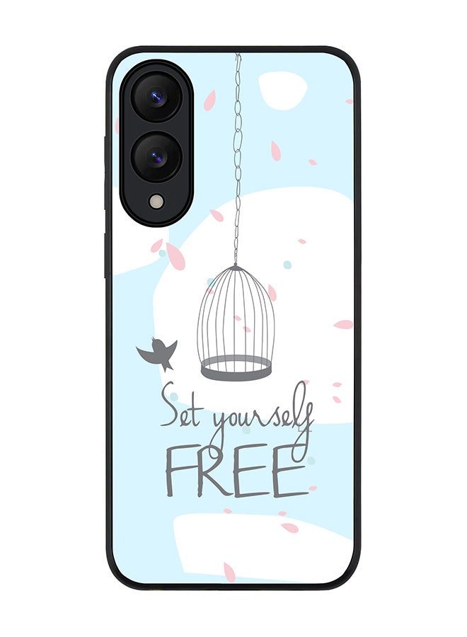 Stylizedd For Samsung Galaxy S25 Edge Case,Slim fit Camera Protection, Shockproof Thin Phone cover  - Set Yourself Free