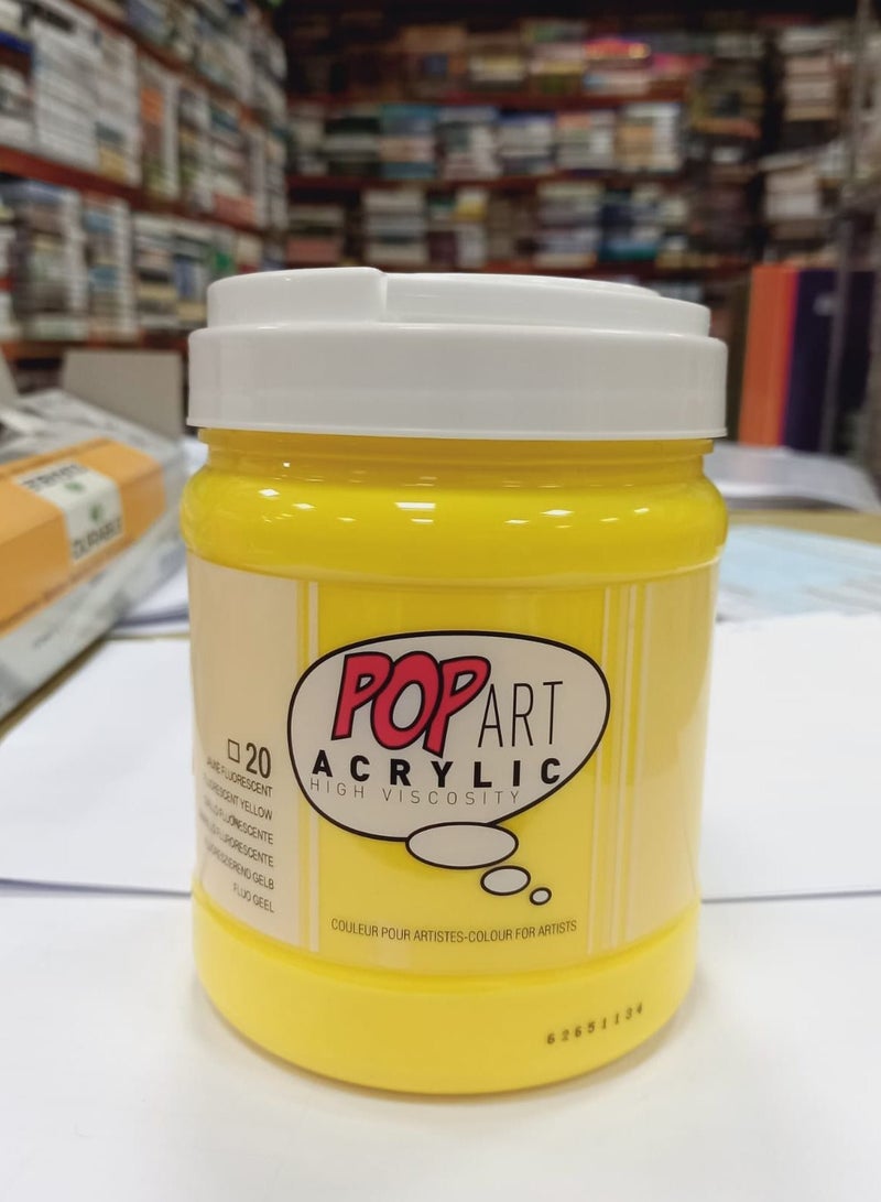 Pop Art Acrylic High Viscosity Paint 700ml (Color: 20)