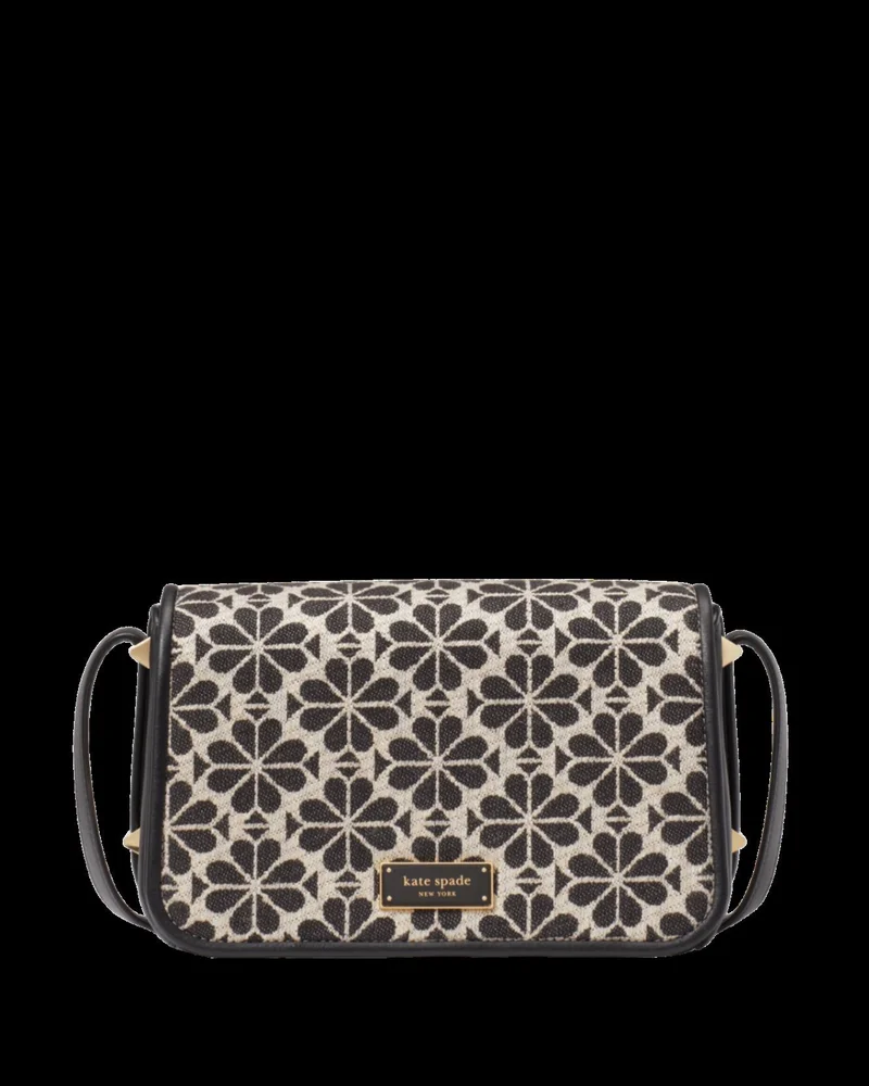 Kate Spade Spade Flower Jacquard Small Flap Crossbody
