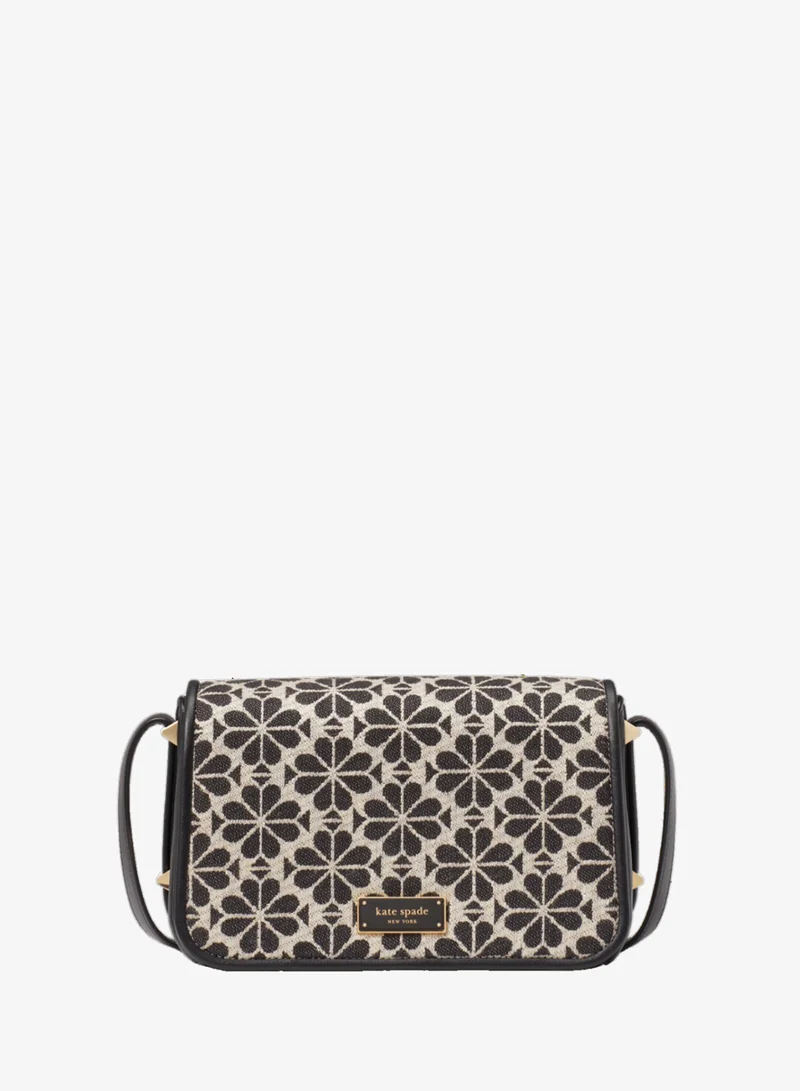 Kate Spade Spade Flower Jacquard Small Flap Crossbody