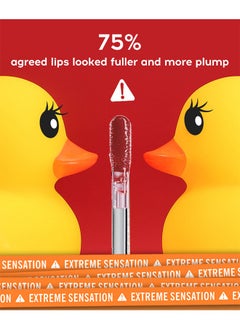 XNX Duck Plump Lip Plumping Lacquer, Fat Lip Oil Lip Glaze, Glitter Shine Primer Lip Clear Plumping Lip Gloss, High Pigment No Sticky Lip Gloss, Lip Plumper Gloss Make Lips Fuller  - Image 4
