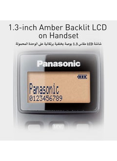 Panasonic Panasonic KX-TG3611BX Cordless Telephone - Black  - Image 2