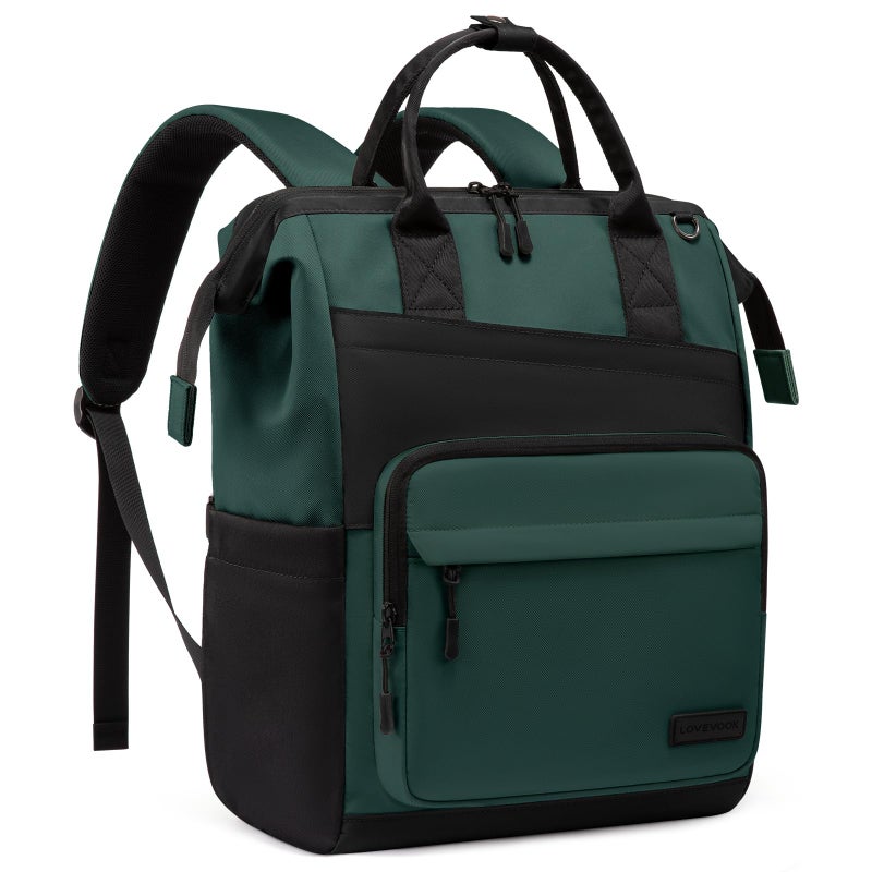 LOVEVOOK Laptop Backpack for Women, 15.6 Inch Travel Backpack for Work College Business, Water Resistant Teacher Nurse Bag with Large Capacity, School Bookbag Bags Cute Daypack for Woman Girls - Image 1